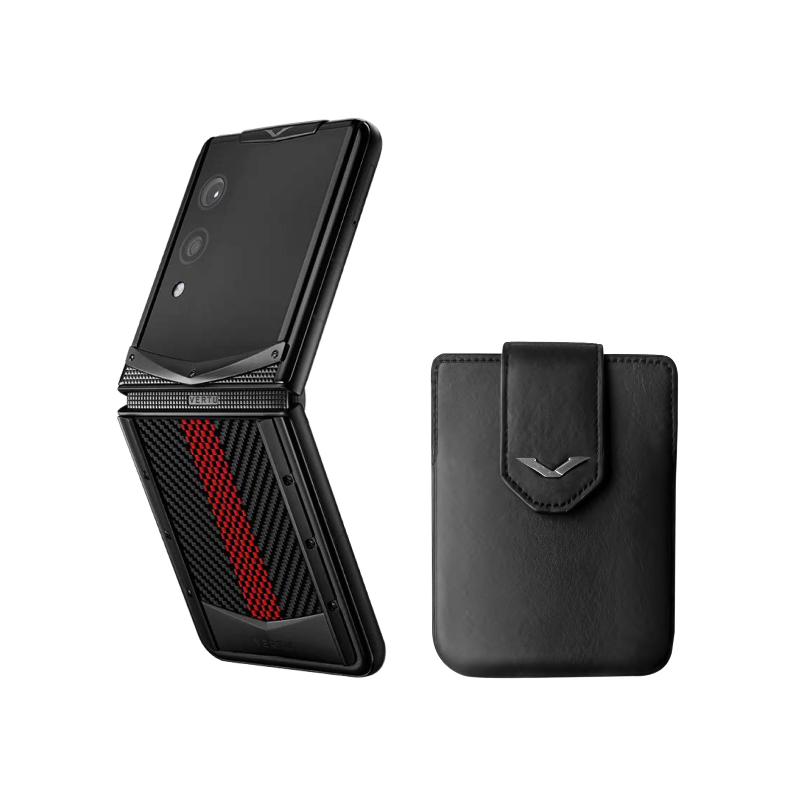 Vertu Quantum Flip Agate The 2026 Chines Zodiac Edition Phoenix Flame